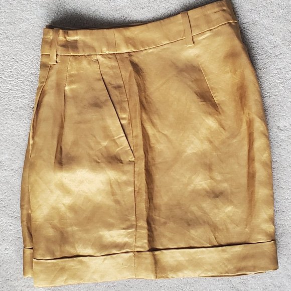 J. Crew Drapey Short in Satin-Faced Linen - Picture 4 of 7